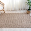 Posy Caramel 80 x 150 cm Jute Decorative Rug Natural - Beige / Brown
