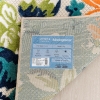 Madagascar Pansy 160 x 230 cm Zymta Decorative Carpet - Green / White / Beige / Orange