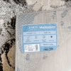Madagascar Fer 80 x 300 cm Zymta Decorative Carpet - Anthracite / Beige / Grey / White