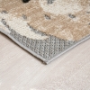 Madagascar Fer 80 x 300 cm Zymta Decorative Carpet - Anthracite / Beige / Grey / White