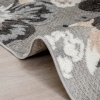 Madagascar Pansy 120 x 180 cm Zymta Decorative Carpet - Grey / White / Beige / Anthracite