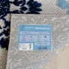 Madagascar Fern 160 x 230 cm Zymta Decorative Carpet - Grey / White / Navy Blue / Beige