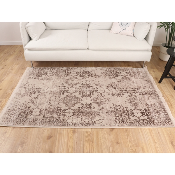 Paris Bloom Zymta Winter Carpet 300 x 400 Cm - Beige / Brown