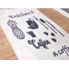 Palermo Carpet Design Decorative A Coffee? 120 x 180 cm - Off White / Black
