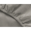 Flat Combed Cotton King Linen Sheet Set 180 x 200 Cm - Grey