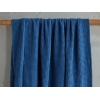 1 Piece Washed Waffle Double Bedspread 220 x 230 cm - Navy Blue