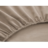 Plain Cotton king Bed Sheet 180 x 200 Cm - Coffee Foam
