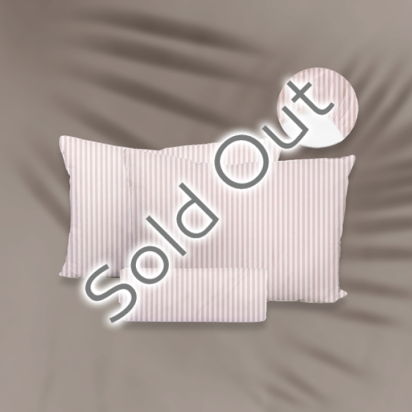 3 Pieces Istanbul Double Fitted Sheet Set 180 x 200 + 30 Cm - Brown / White