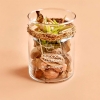Succulent Small Arrangement 10 x 13 cm - Light Brown