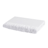 100 x 200 cm Bamboo Liquid Proof Knitting Double Mattress Protector - White