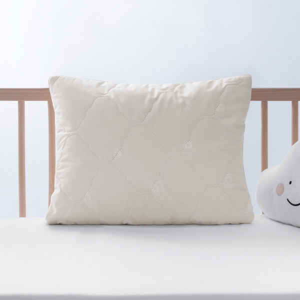 Vilnawashed Wool Baby Pillow 35 x 45 cm ( 150 gr/m2 ) - Cream