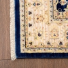 Rome Floritta 120 x 180 cm Zymta Winter Carpet - Navy Blue / Pink / Yellow / Light Beige