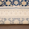 Rome Floritta 120 x 180 cm Zymta Winter Carpet - Navy Blue / Pink / Yellow / Light Beige