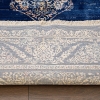 Rome Ottoman 120 x 180 cm Zymta Winter Carpet - Navy Blue / Light Beige / Orange / Yellow