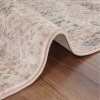 Tokyo Mottled 120 x 180 cm Zymta Winter Carpet - Dark Beige / Ecru / Grey / Light Orange