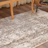 Tokyo Daisy 120 x 180 cm Zymta Winter Carpet - Ecru / Brown / Beige / Grey