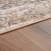 Tokyo Daisy 120 x 180 cm Zymta Winter Carpet - Ecru / Brown / Beige / Grey