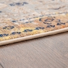 Rome Frost 120 x 180 cm Zymta Winter Carpet - Grey / Navy Blue / Yellow / Light Brown