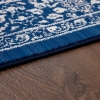 Rome North Pole 300 x 400 cm Zymta Winter Carpet - Navy Blue / Light Beige / Blue / Salmon