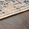 Rome Braga 120 x 180 cm Zymta Winter Carpet - Light Beige / Salmon / Navy Blue / Blue