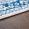 Rome Marina 300 x 400 cm Zymta Winter Carpet - Navy Blue / Blue / Light Beige / Pink