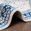 Rome Marina 300 x 400 cm Zymta Winter Carpet - Navy Blue / Blue / Light Beige / Pink