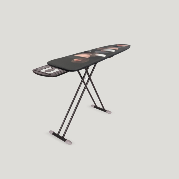 Poppy Ironing Board 110 x 33 cm - Black / Dark Pink / White