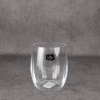 6 Pieces Fall Glass Crystal 300 ml - Transparent