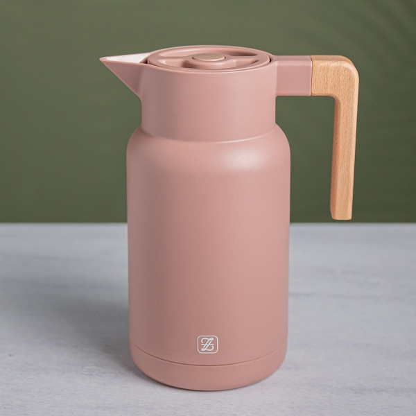 Hydro Flask plastic Thermos With Glass Inner 1000 ML - Dried Rose