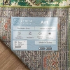 Art Floor Fantasy 120 x 180 cm Zymta Winter Carpet - Green / Blue / Ecru / Orange