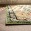 Art Floor Fantasy 120 x 180 cm Zymta Winter Carpet - Green / Blue / Ecru / Orange
