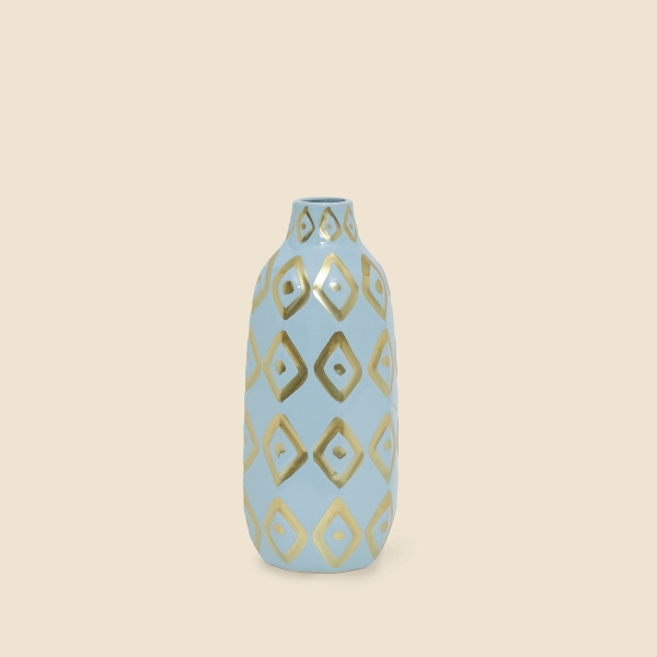 Joyful Vase 25 cm - Blue