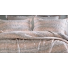 2 Pieces Akoni Single Jacquard Bedspread Set 160 x 240 cm - Beige