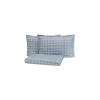 3 Pieces Agie Double Jacquard Bedspread Set 230 x 240 cm - Indigo