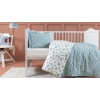 3 Pieces Povey Baby Duvet Cover Set 100 x 150 cm - Blue