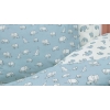 3 Pieces Povey Baby Duvet Cover Set 100 x 150 cm - Blue