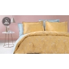 3 Pieces Menard Ranforce Single Duvet Cover Set 160 x 220 cm - Yellow