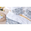 3 Pieces Merida Ranforce Single Duvet Cover Set 160 x 220 cm - Blue