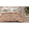 3 Pieces Aster Single Ranforce Duvet Cover Set 160 x 220 cm - Orange