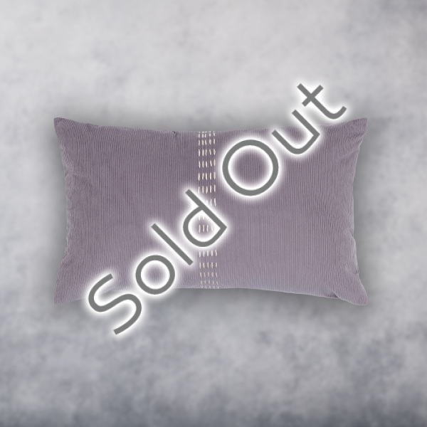 Otis Filled Decorative Pillow 30 x 50 cm - Ash Purple