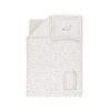 3 Pieces Boone Organic Ranforce Baby Duvet Cover Set 100 x 150 cm - Beige