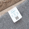 Para Sala Horizontal Stripes Faux Rabbit Fur 160 x 230 cm Rectangular Zymta Winter Carpet - Brown
