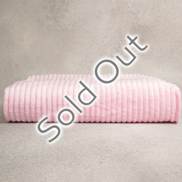 Soft Comfortable Double Throw Blanket 200 x 230 cm - Pink