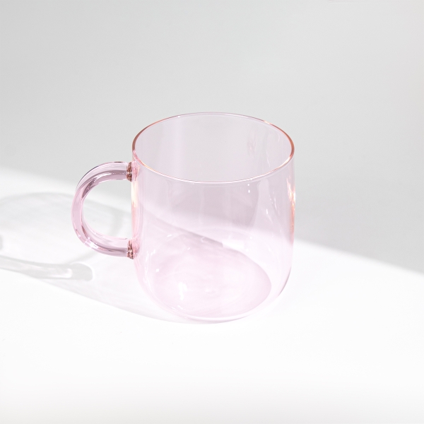 Celestial Empire Glass Mug 350 ml - Pink