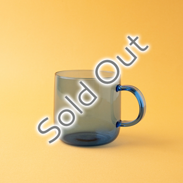 Celestial Empire Glass Mug 350 ml - Blue