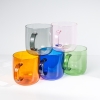 Celestial Empire Glass Mug 350 ml - Amber