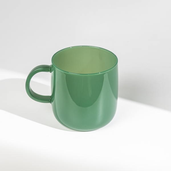 Celestial Empire Glass Mug 350 ml - Jade Green
