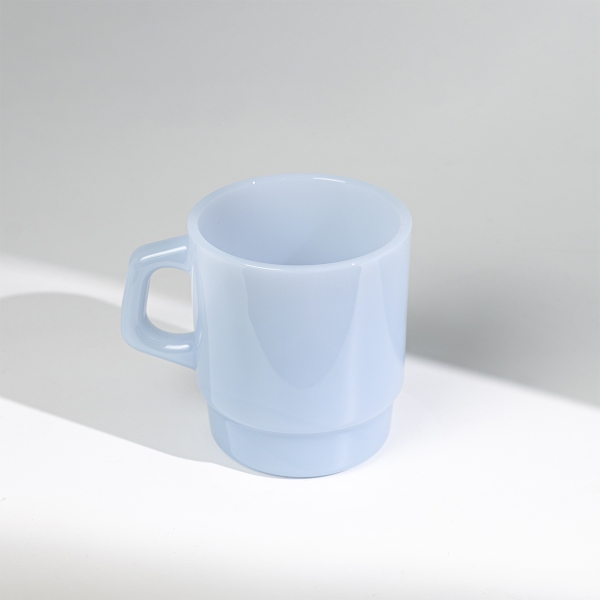 Sleeping Giant Glass Mug 250 ml - Cloudy Blue