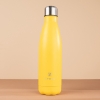 500ML Water Insulated Stainless Steel Cold & Hot Bottle, Portable Leak Proof - Yellow
