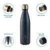 Water Insulated Stainless Steel Cold & Hot Bottle, Portable Leak Proof 500 ml